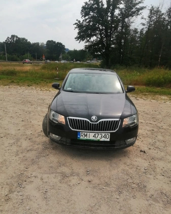 Skoda Superb cena 28905 przebieg: 395000, rok produkcji 2014 z Dębica małe 137